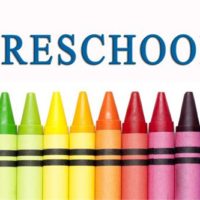 Preschool and Crayon image
